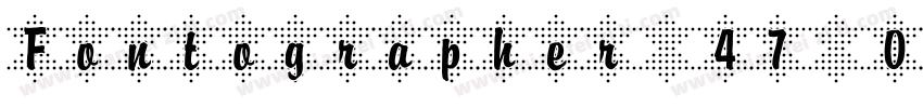 Fontographer 47 07221 FG4J字体转换